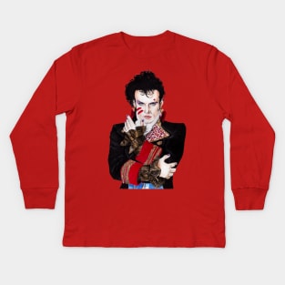 Adam Ant - Prince Charming Kids Long Sleeve T-Shirt